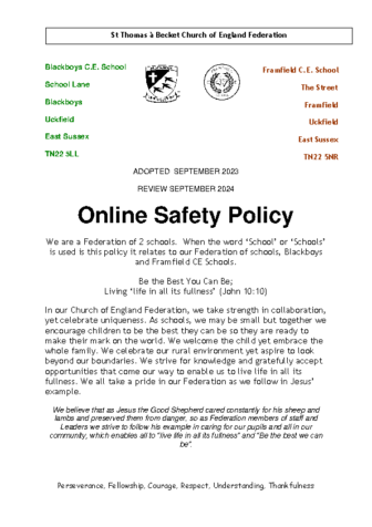 Online Safety Policy
