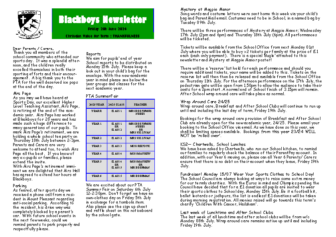 Newsletter 28th June