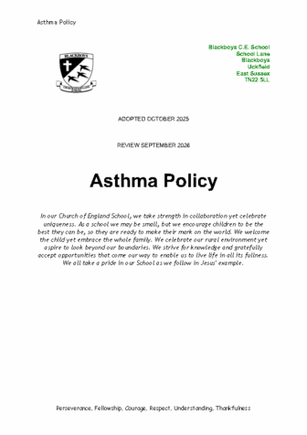 Asthma Policy