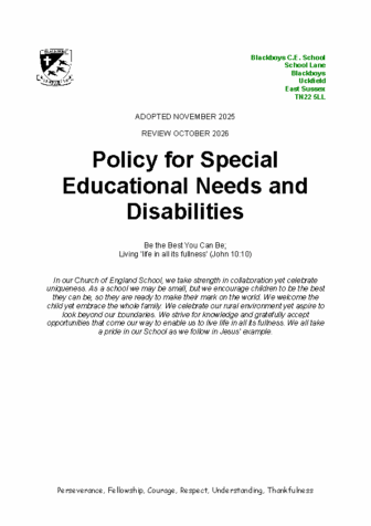 Special Educational Needs Policy