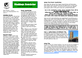 Newsletter 6th February