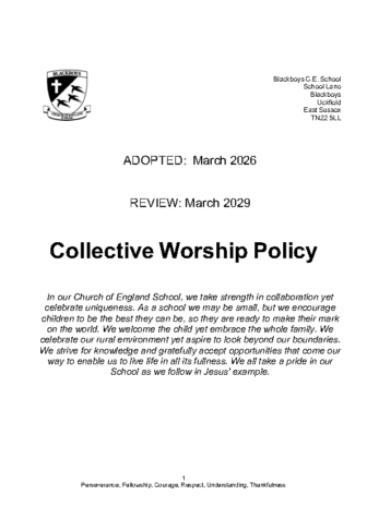 Collective Worship Policy