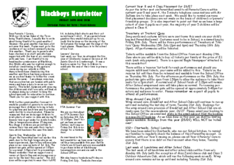 Newsletter 26th June