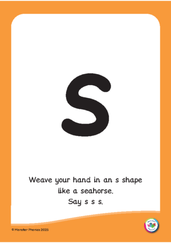 Reception Sound Action Cards
